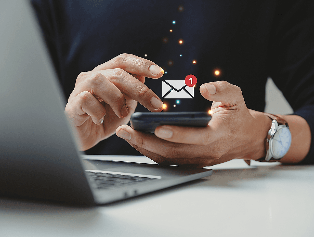 E- Mail Marketing 3 Shape Image